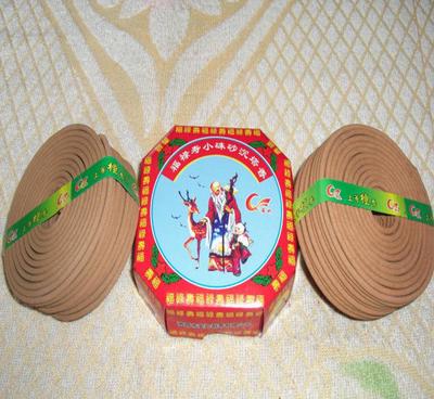 江西 12小時(shí)小朱砂盤香 80盒 x1.50元(箱)